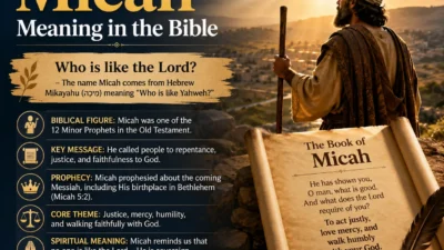 Micah Meaning in the Bible