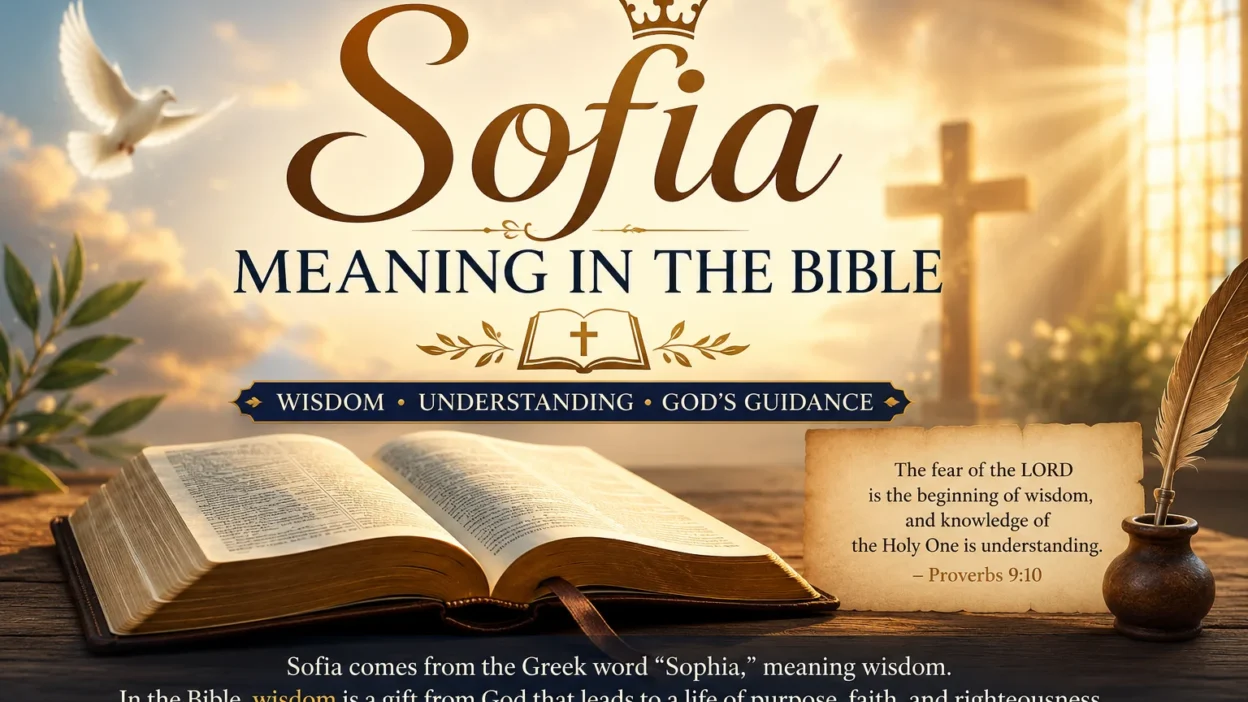 Sofia Meaning in the Bible