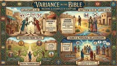 Variance Meaning in the Bible